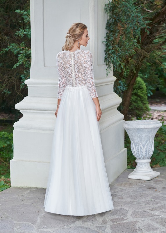 Delia tył - Moonlight - Kolekcja sukien ślubnych na rok 2020 - Relevance Bridal