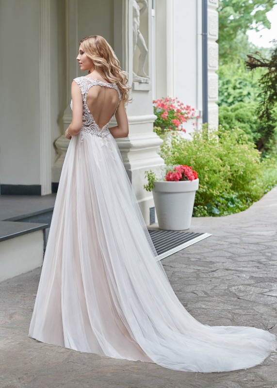 Jeanette tył - Moonlight - Kolekcja sukien ślubnych na rok 2020 - Relevance Bridal