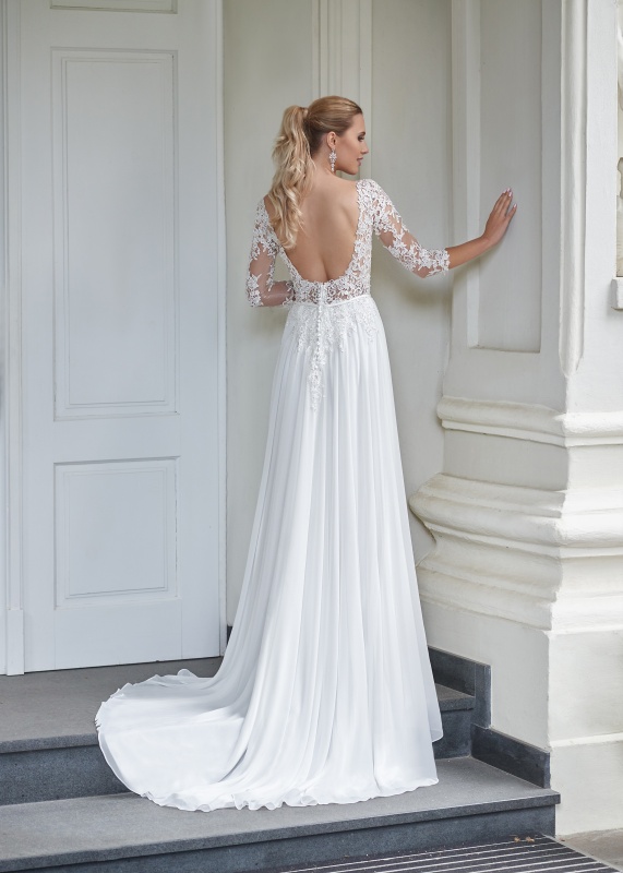 Leticia tył - Moonlight - Kolekcja sukien ślubnych na rok 2020 - Relevance Bridal