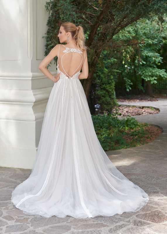 Valentina tył - Moonlight - Kolekcja sukien ślubnych na rok 2020 - Relevance Bridal