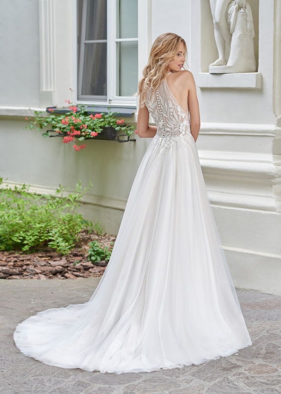 Venita tył- Moonlight - Kolekcja sukien ślubnych na rok 2020 - Relevance Bridal
